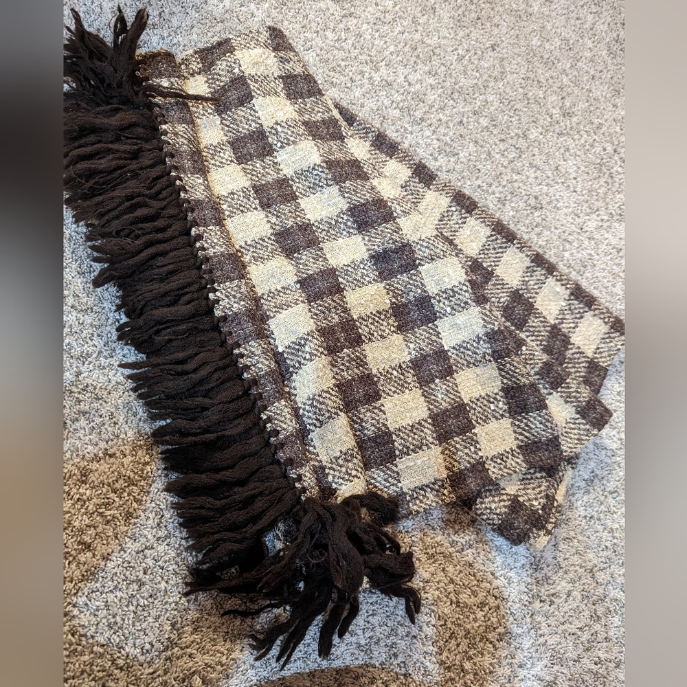 Vintage blanket wrap